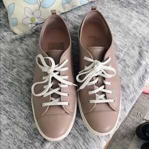 Cole haan  leather flat sneakers